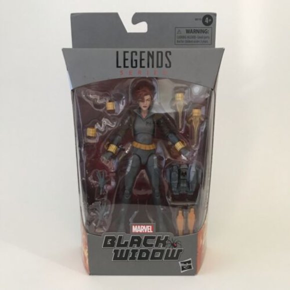Black Widow Marvel Legends Walmart Exclusive Gray Suit Action Figure (B) - Picture 2 of 14